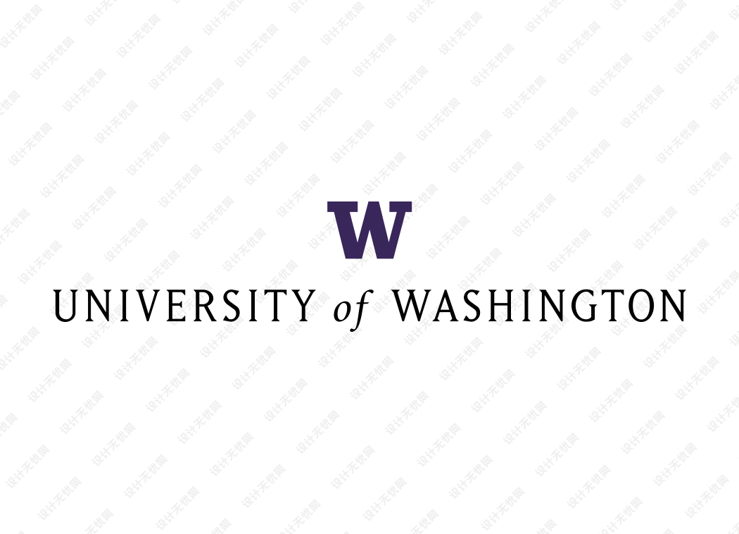 美国华盛顿大学校徽logo矢量标志素材