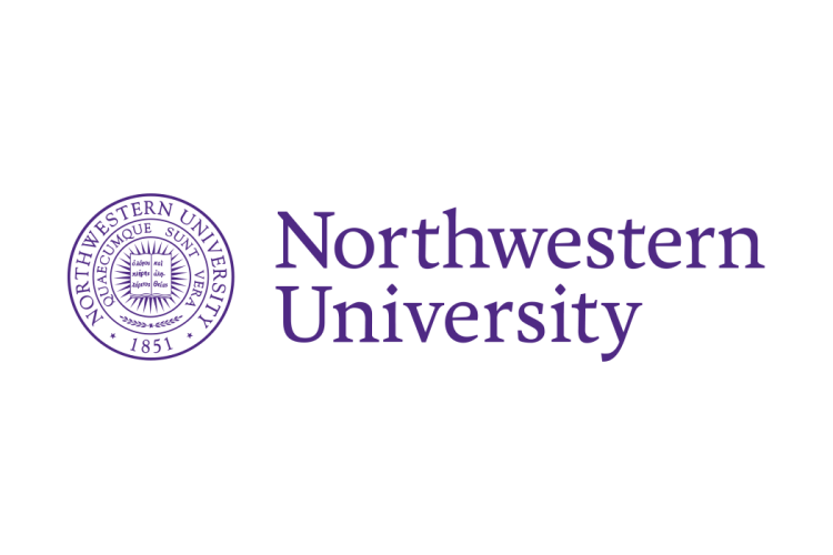 美国西北大学校徽logo矢量标志素材