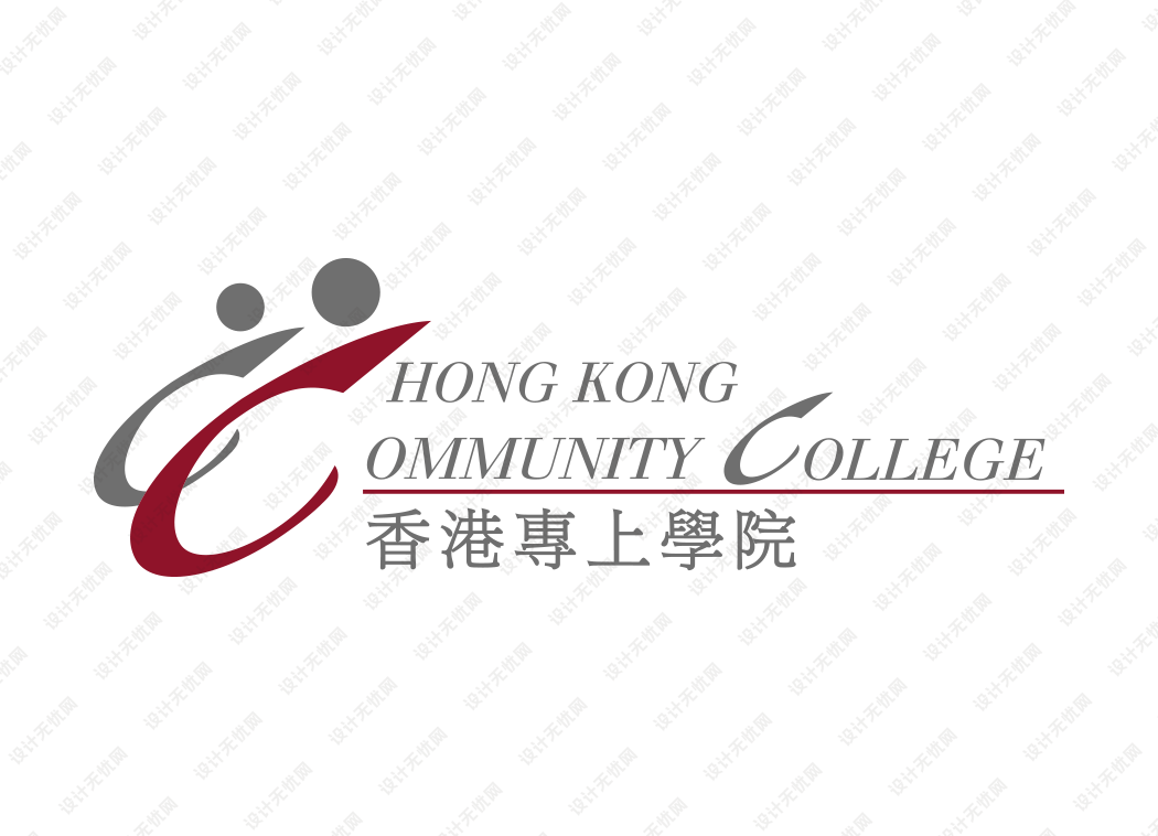 香港专上学院校徽logo矢量标志素材