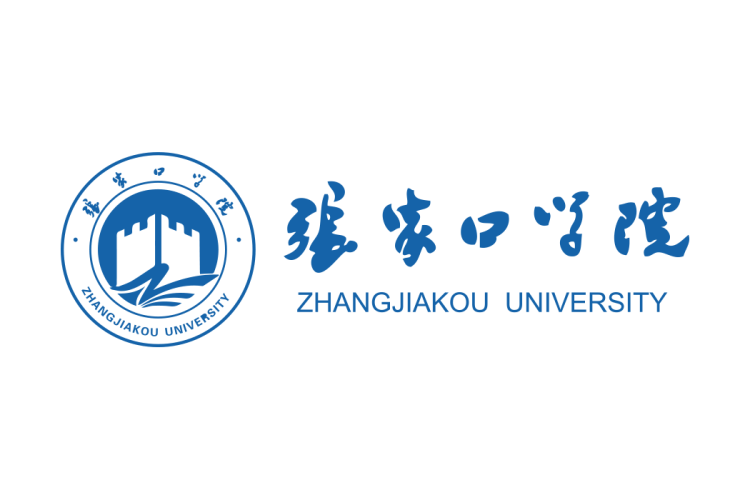 张家口学院校徽logo矢量标志素材