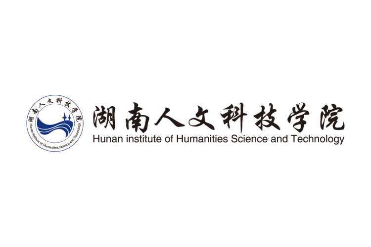 湖南人文科技学院校徽logo矢量标志素材