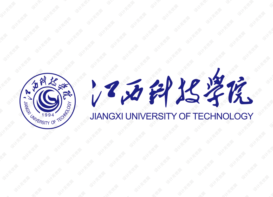 江西科技学院校徽logo矢量标志素材