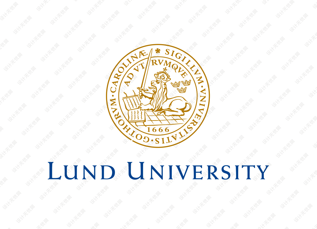 瑞典隆德大学校徽logo矢量标志素材