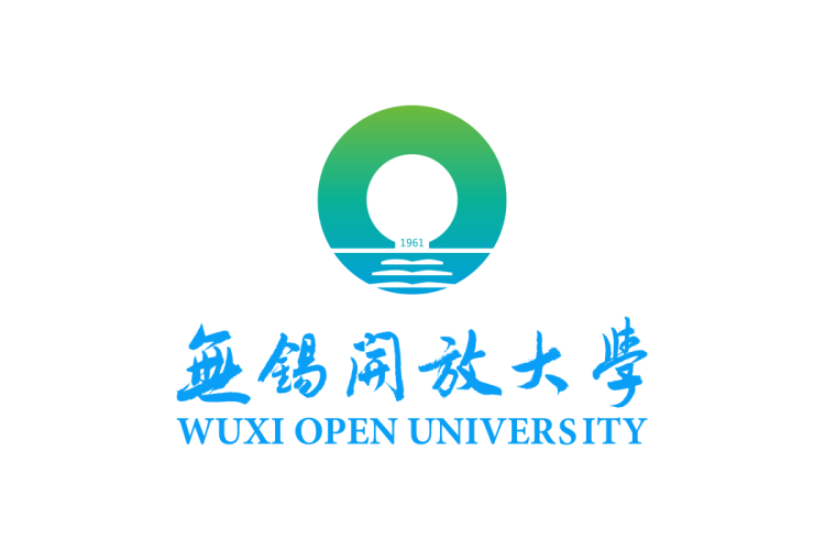 无锡开放大学校徽logo矢量标志素材
