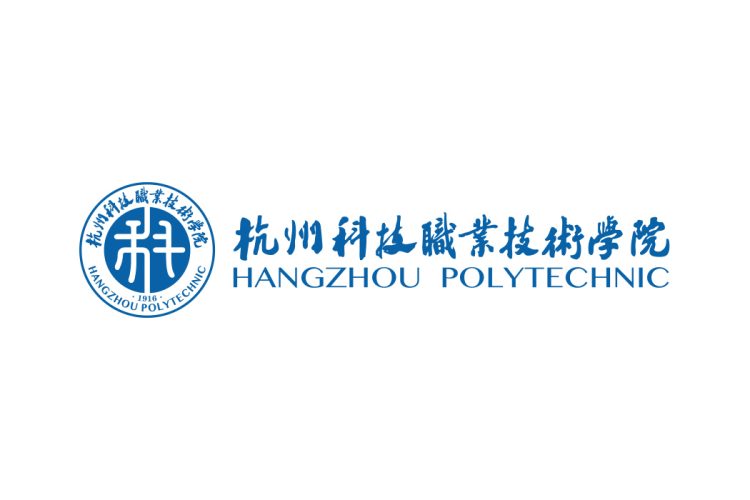 杭州科技职业技术学院校徽logo矢量标志素材