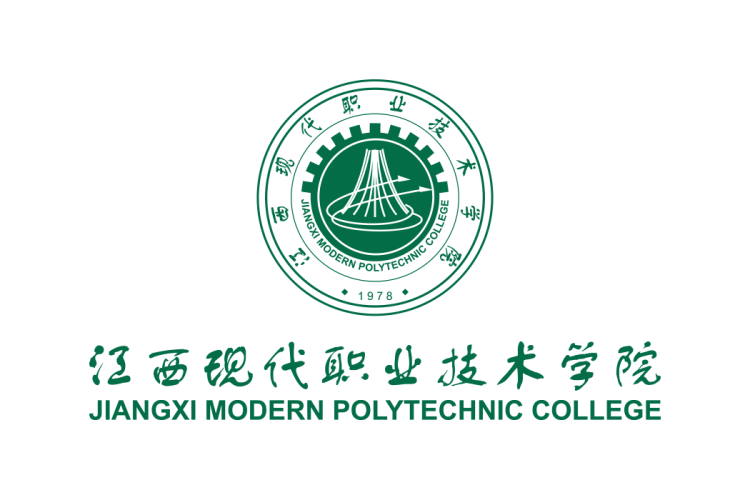 江西现代职业技术学院校徽logo矢量标志素材