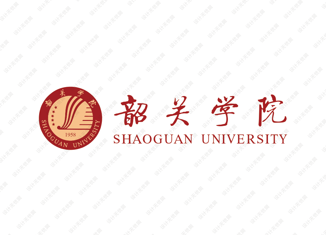 韶关学院校徽logo矢量标志素材