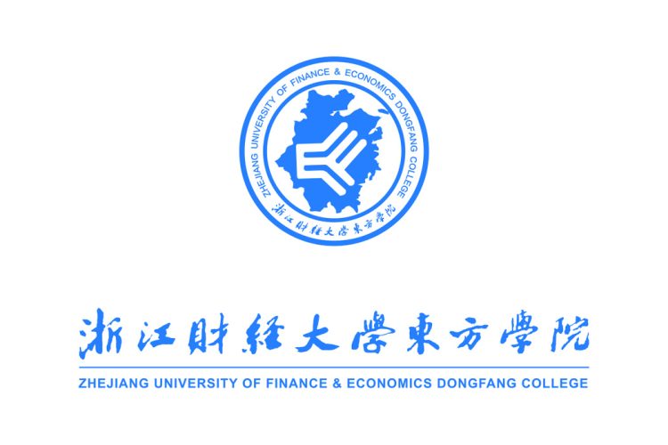 浙江财经大学东方学院校徽logo矢量标志素材
