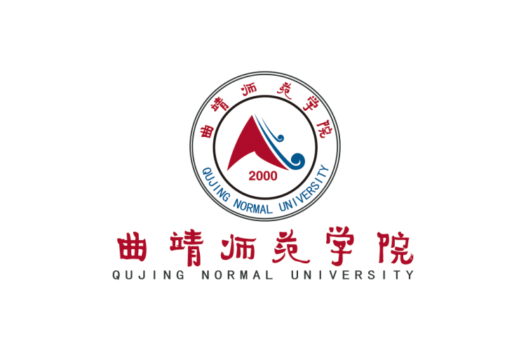 曲靖师范学院校徽logo矢量标志素材