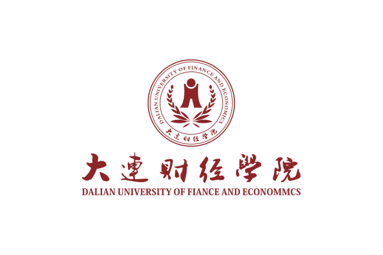 大连财经学院校徽logo矢量标志素材