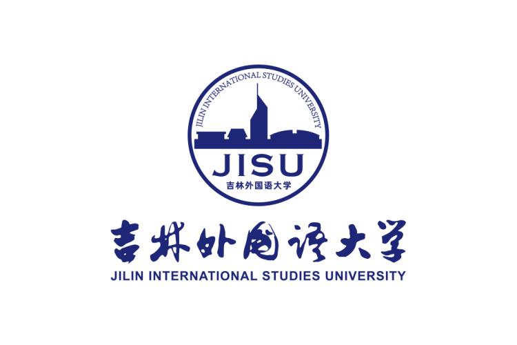 吉林外国语大学校徽logo矢量标志素材