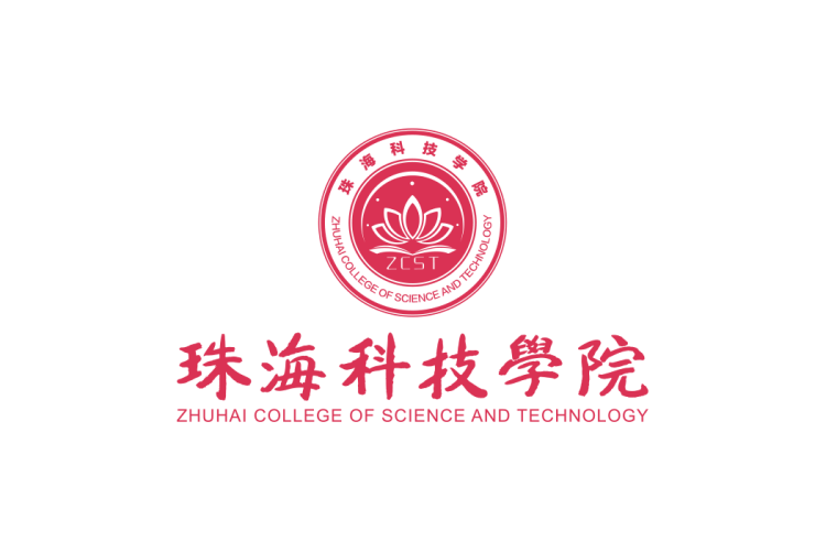 珠海科技学院校徽logo矢量标志素材