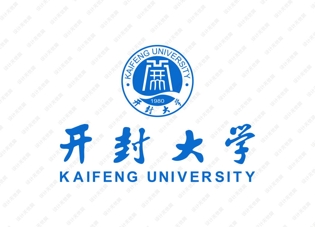 开封大学校徽logo矢量标志素材