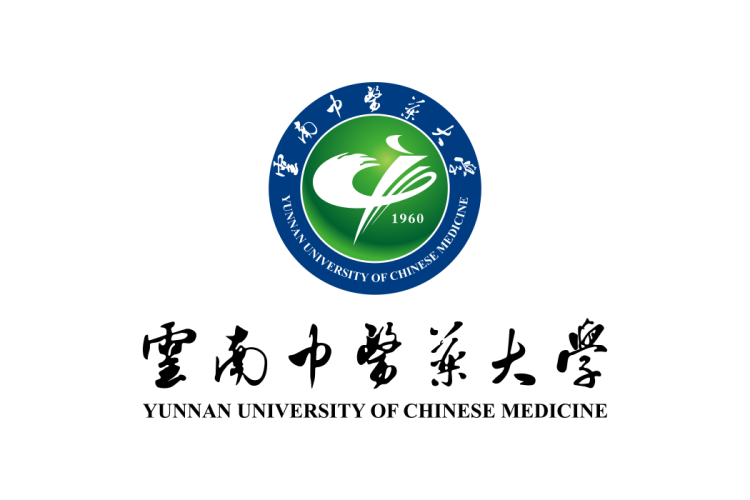 云南中医药大学校徽logo矢量标志素材