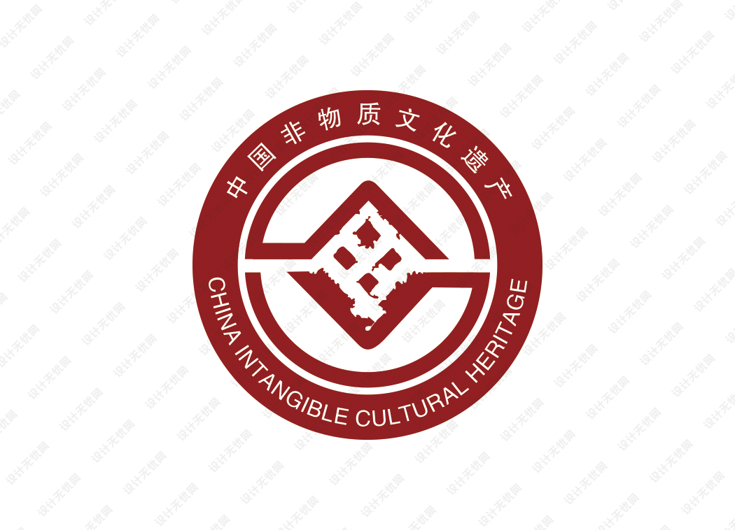 中国非物质文化遗产logo矢量标志素材下载