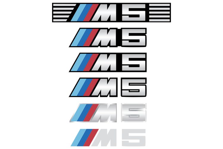 宝马M5车标矢量logo素材下载