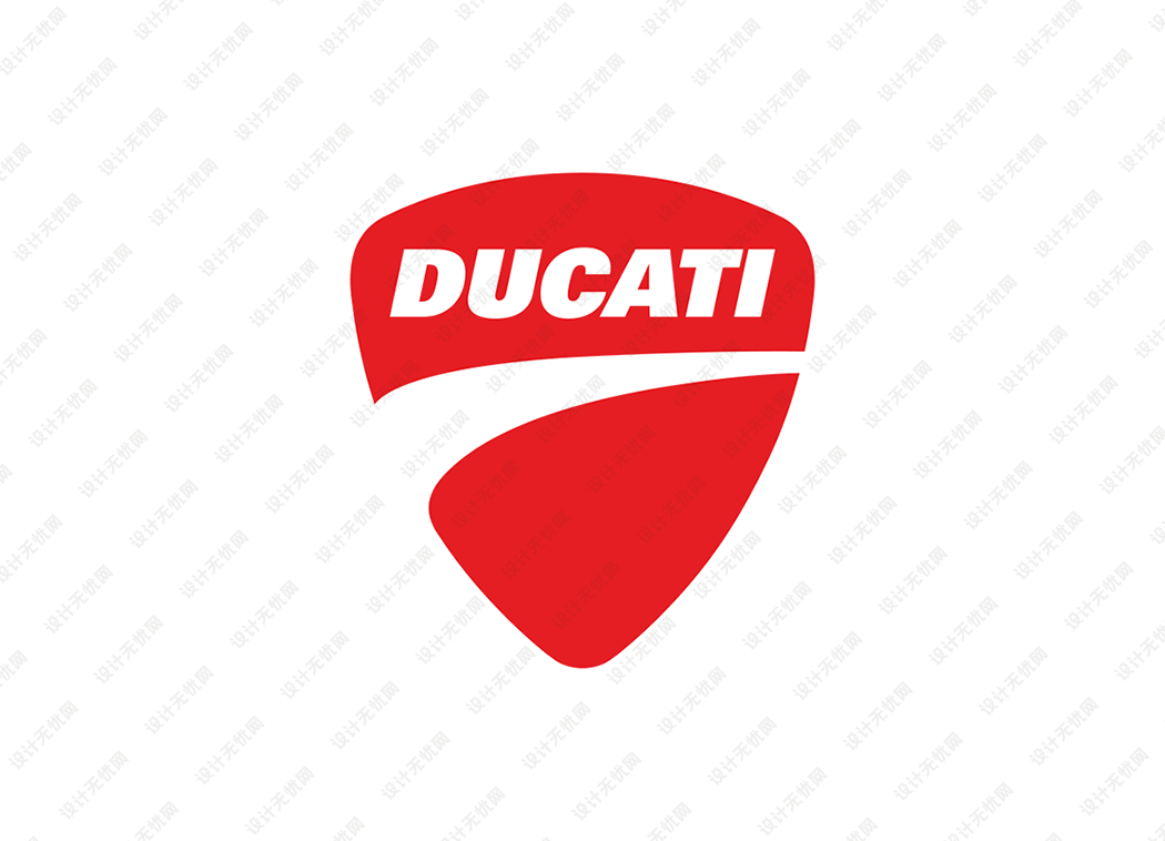 ducati杜卡迪摩托车logo矢量标志素材下载
