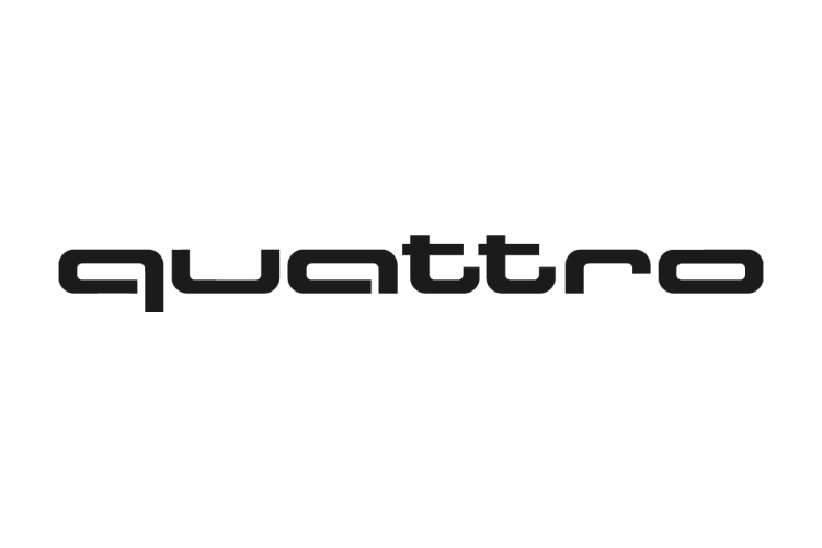 奥迪Quattro四驱logo矢量标志素材下载