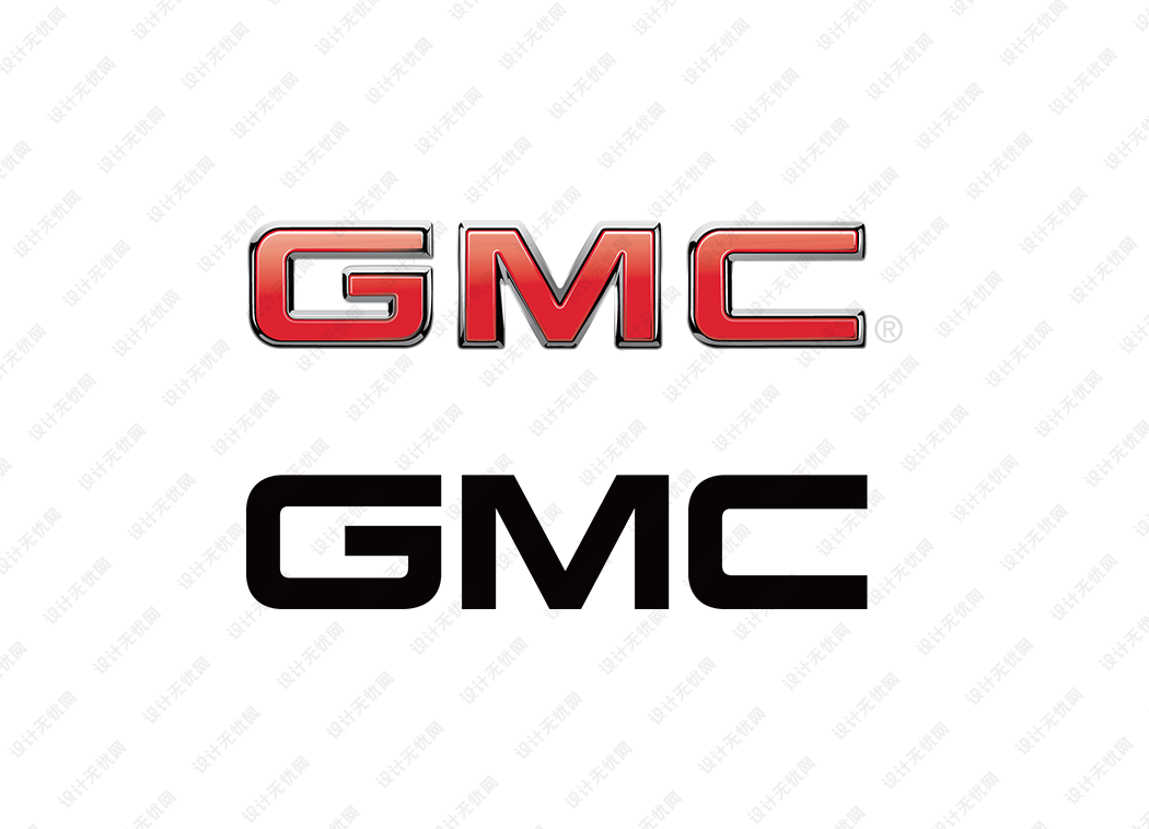 GMC汽车logo矢量标志素材下载