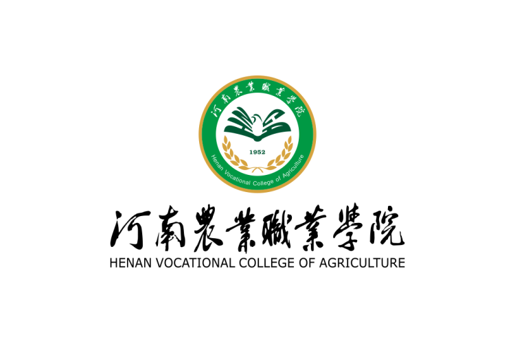 河南农业职业学院校徽logo矢量标志素材