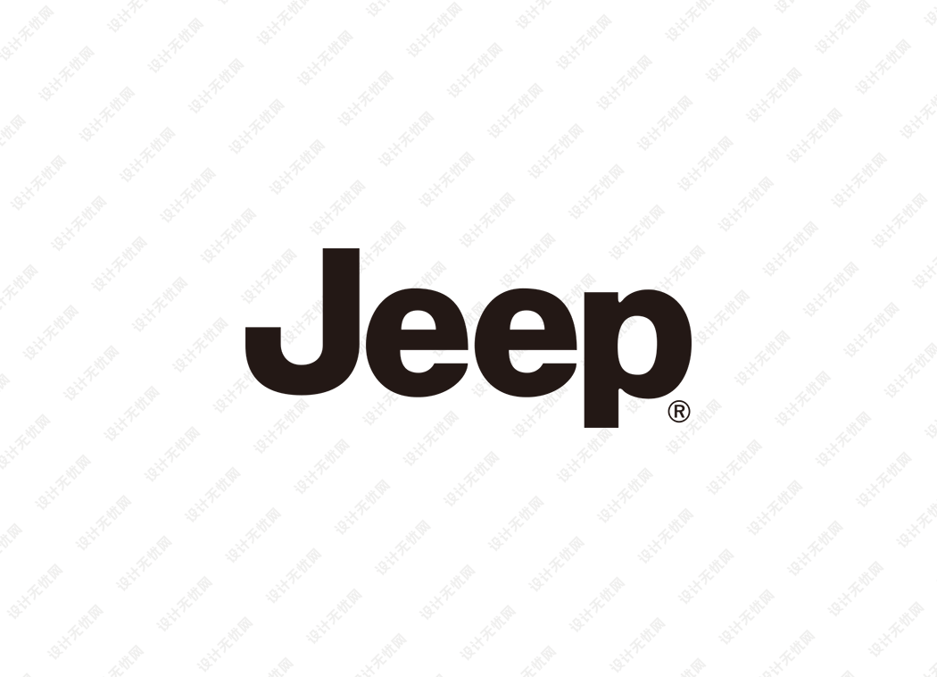 JEEP汽车Logo矢量标志素材下载