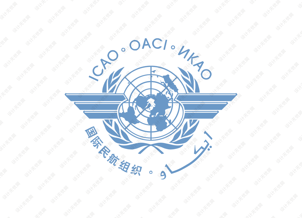 国际民航组织(ICAO)logo矢量标志素材下载
