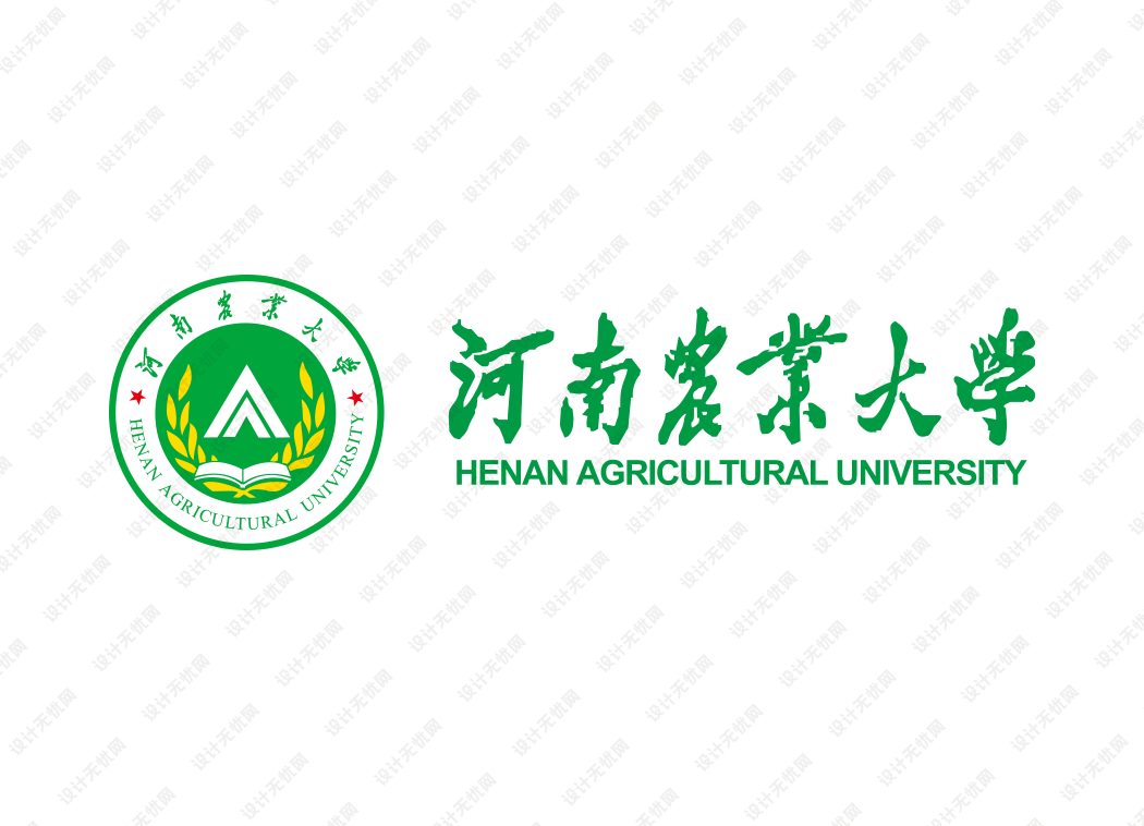 河南农业大学校徽logo矢量标志素材