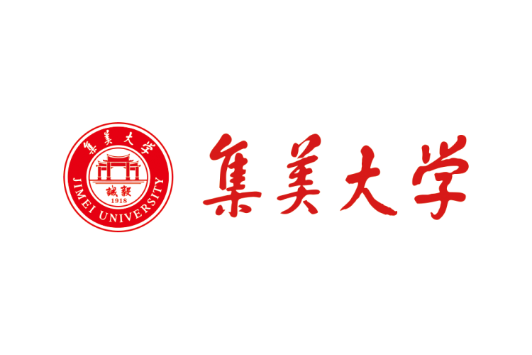 集美大学校徽logo矢量标志素材