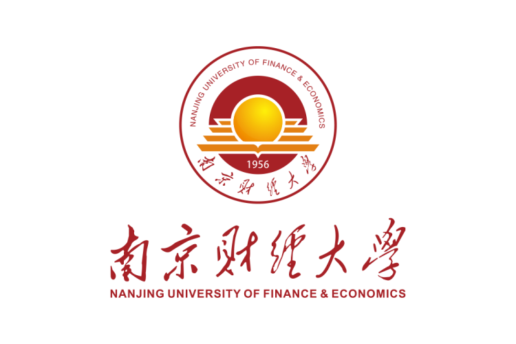 南京财经大学校徽logo矢量标志素材