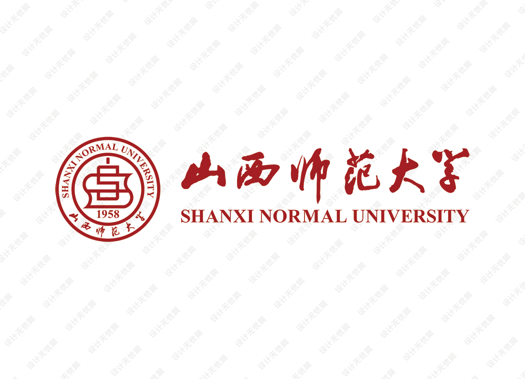 山西师范大学校徽logo矢量标志素材