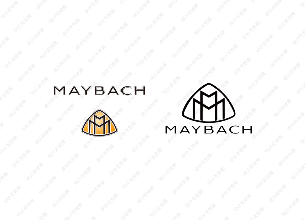 迈巴赫(Maybach)汽车logo矢量标志素材下载
