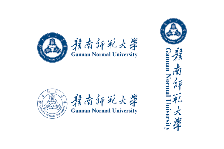 赣南师范大学校徽logo矢量标志素材