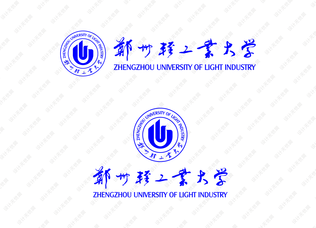 郑州轻工业大学校徽logo矢量标志素材