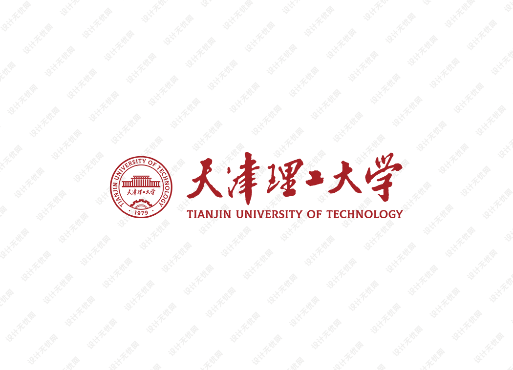 天津理工大学校徽logo矢量标志素材