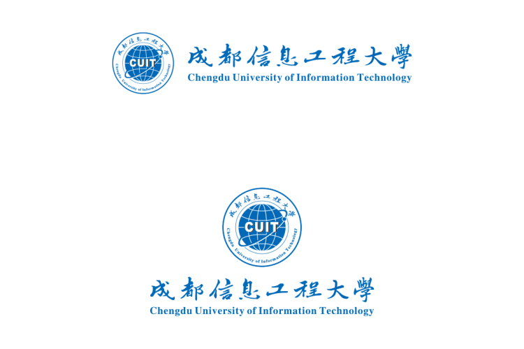 成都信息工程大学校徽logo矢量标志素材