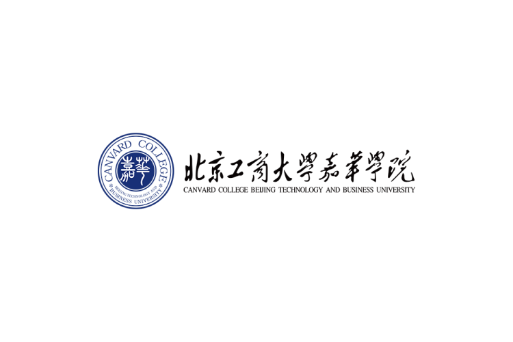 北京工商大学嘉华学院校徽logo矢量标志素材