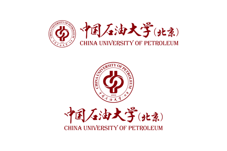 中国石油大学(北京)校徽logo矢量标志素材