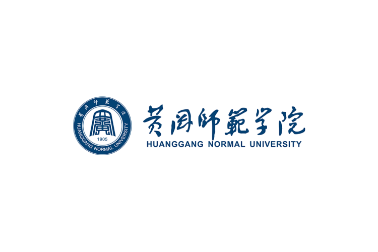 黄冈师范学院校徽logo矢量标志素材
