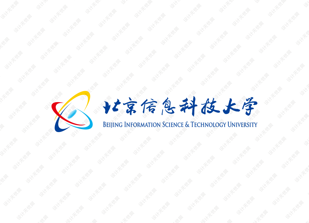 北京信息科技大学校徽logo矢量标志素材