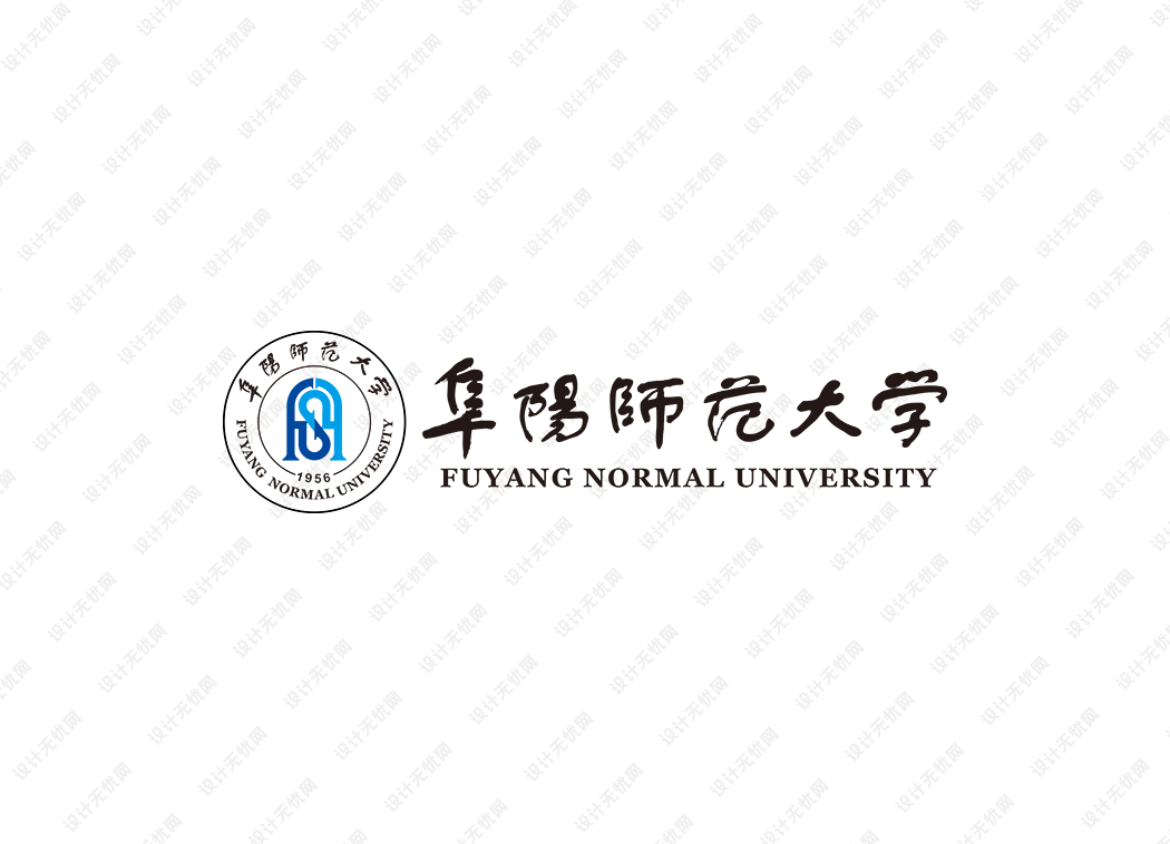 阜阳师范大学校徽logo矢量标志素材