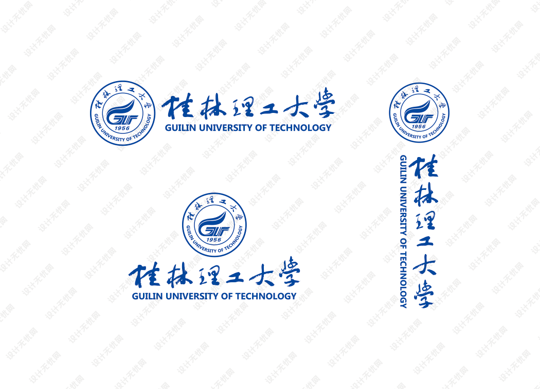 桂林理工大学校徽logo矢量标志素材