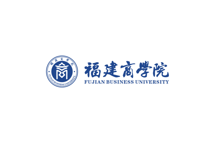 福建商学院校徽logo矢量标志素材