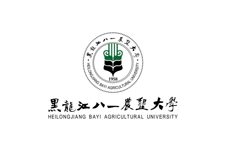黑龙江八一农垦大学校徽logo矢量标志素材