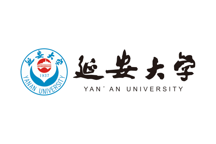 延安大学校徽logo矢量标志素材