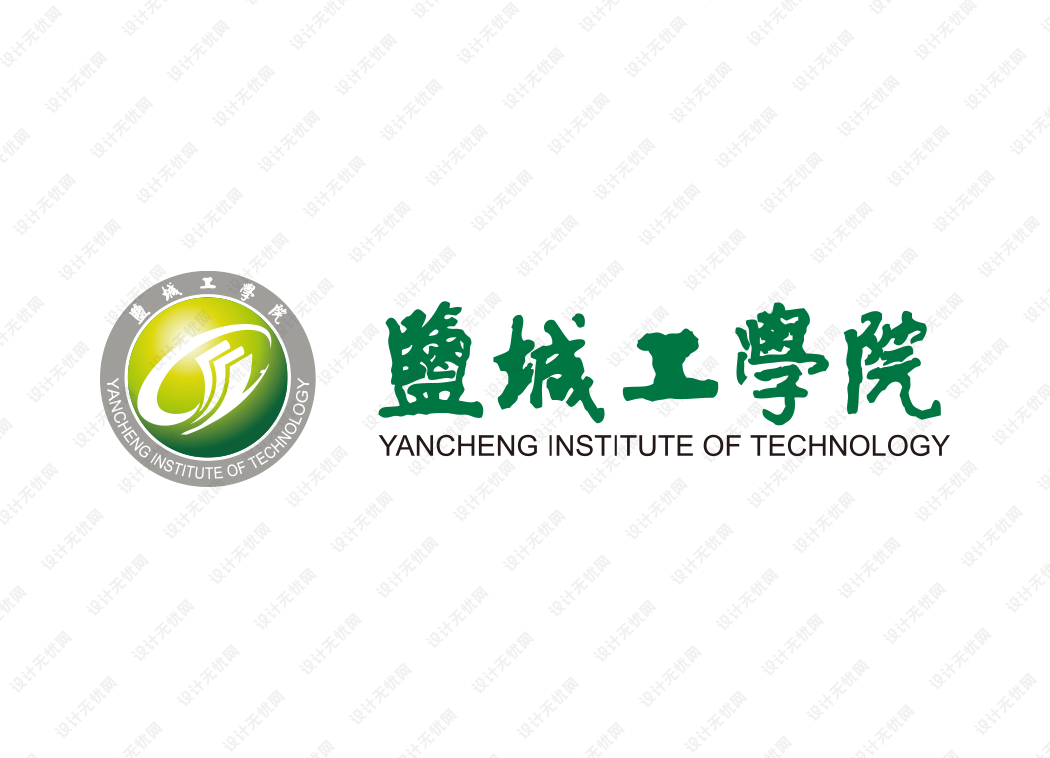 盐城工学院校徽logo矢量标志素材