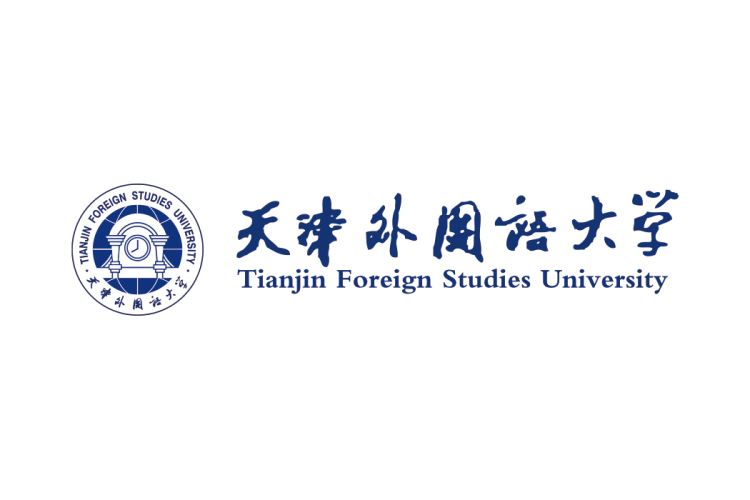 天津外国语大学校徽logo矢量标志素材
