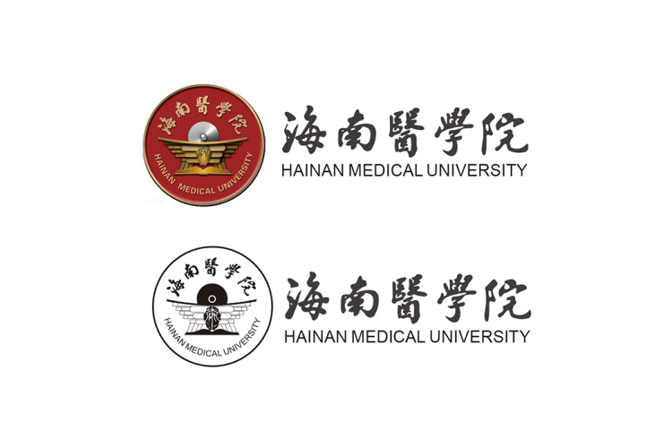 海南医学院校徽logo矢量标志素材