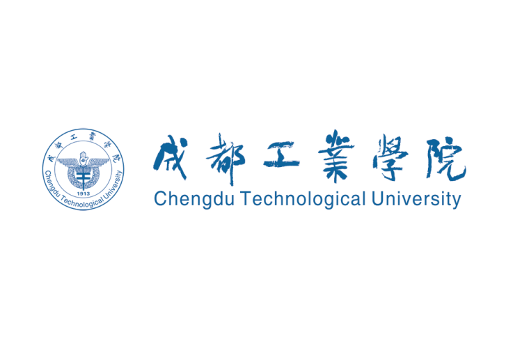 成都工业学院校徽logo矢量标志素材