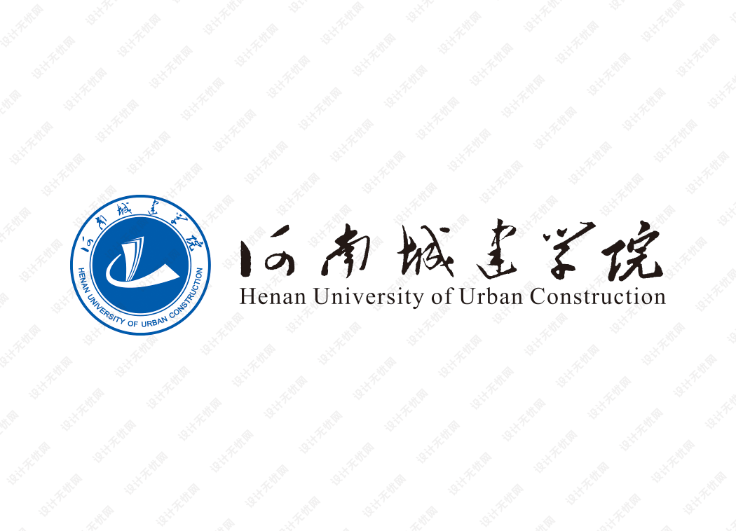 河南城建学院校徽logo矢量标志素材