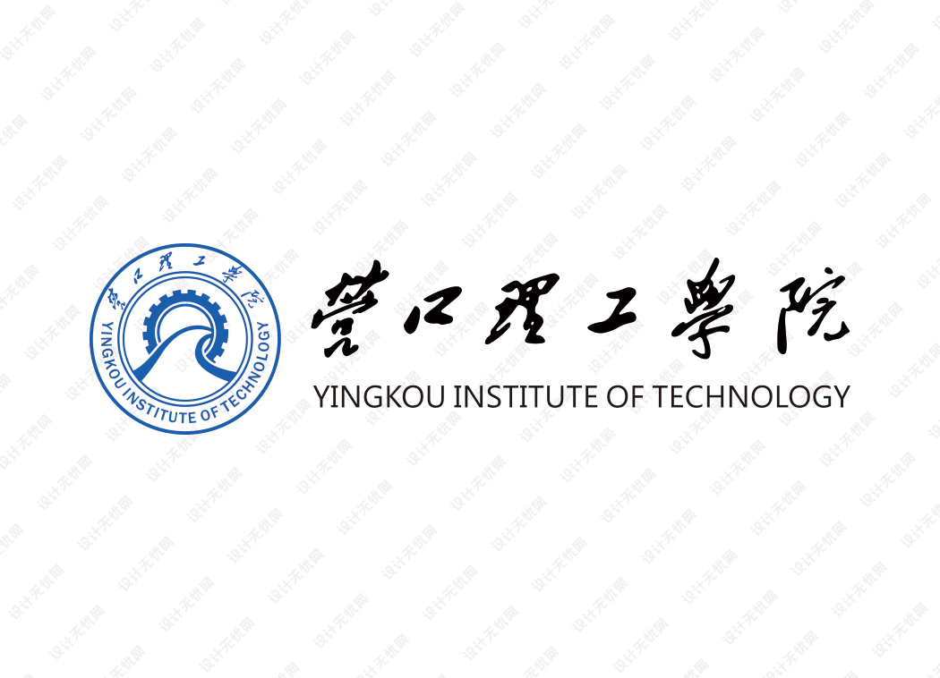 营口理工学院校徽logo矢量标志素材